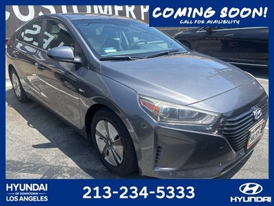 2017 Hyundai Ioniq Hybrid Blue