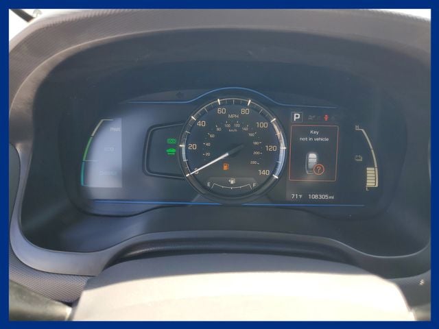 2017 Hyundai Ioniq Hybrid Blue