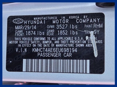 2014 Hyundai Accent GLS