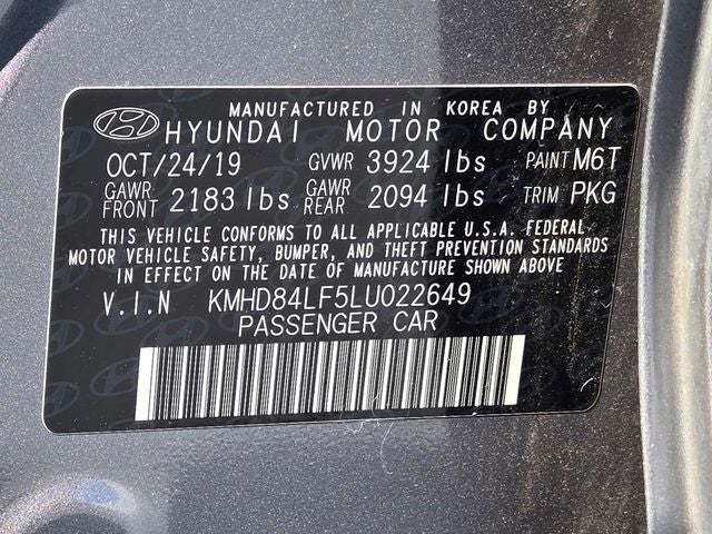 2020 Hyundai Elantra Value Edition