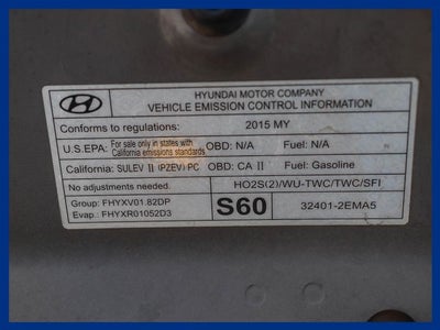 2015 Hyundai Elantra Limited