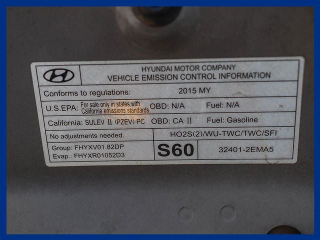 2015 Hyundai Elantra Limited