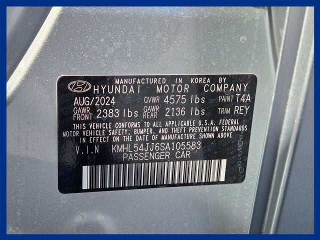 2025 Hyundai Sonata Hybrid Limited