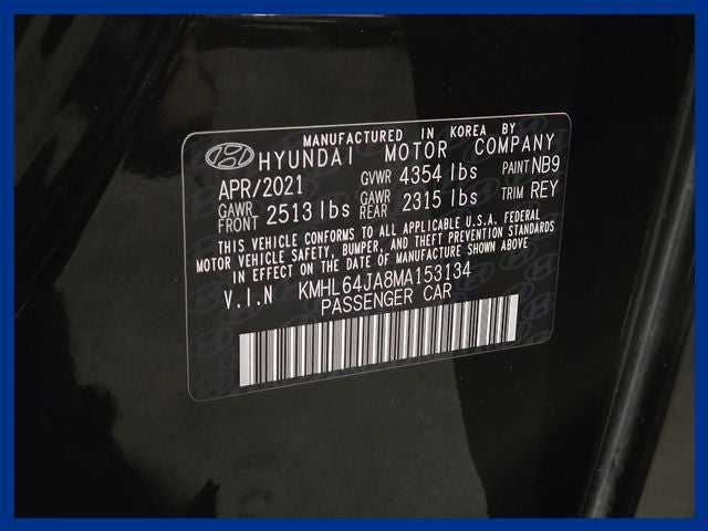 2021 Hyundai Sonata SEL