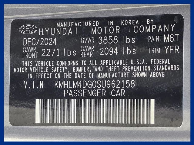 2025 Hyundai Elantra SEL Sport