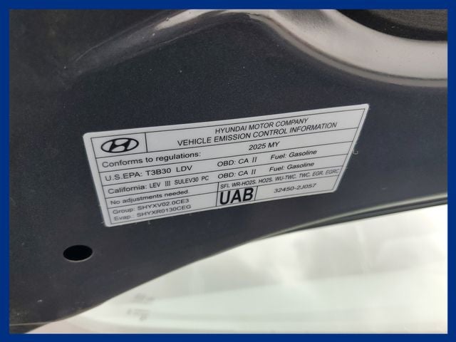 2025 Hyundai Elantra SEL Sport