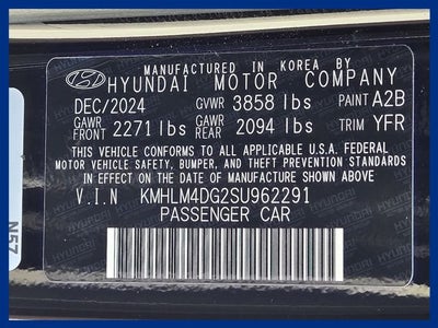 2025 Hyundai Elantra SEL Sport