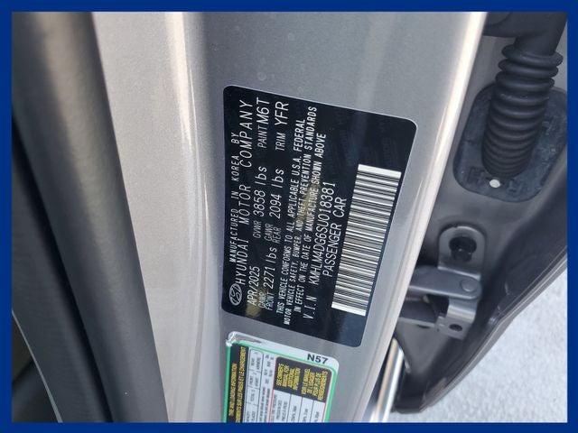 2025 Hyundai Elantra SEL Sport