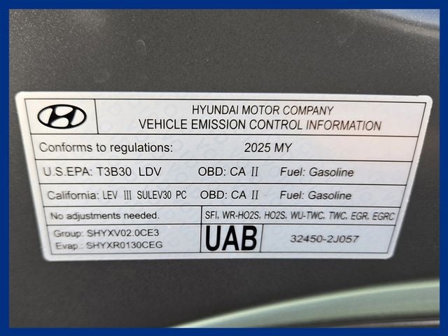 2025 Hyundai Elantra SEL Sport