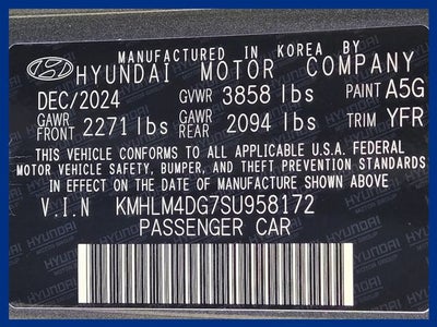 2025 Hyundai Elantra SEL Sport