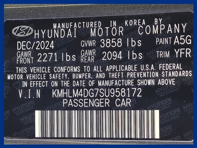 2025 Hyundai Elantra SEL Sport
