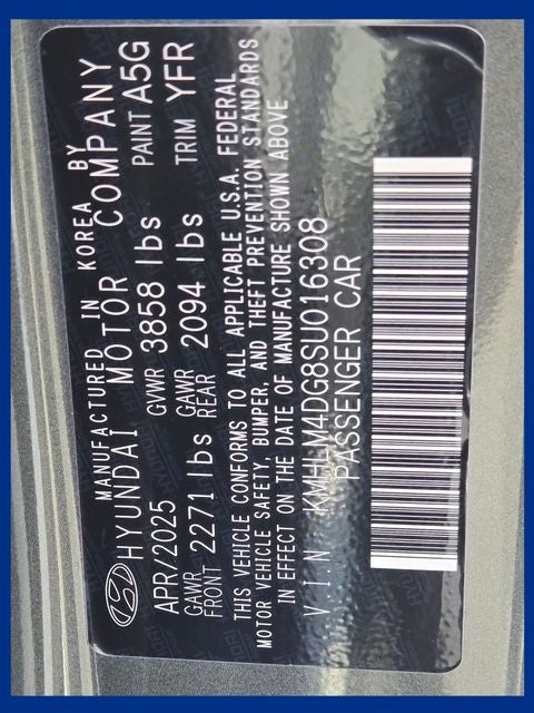 2025 Hyundai Elantra SEL Sport