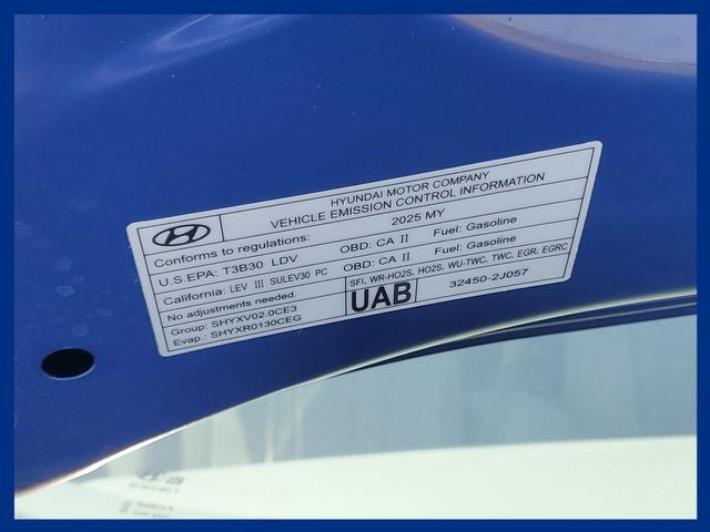 2025 Hyundai Elantra SEL Sport