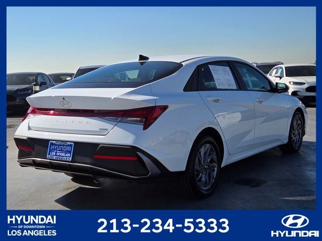 2025 Hyundai Elantra Hybrid Blue
