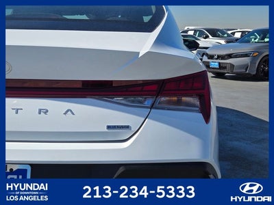 2025 Hyundai Elantra Hybrid Blue