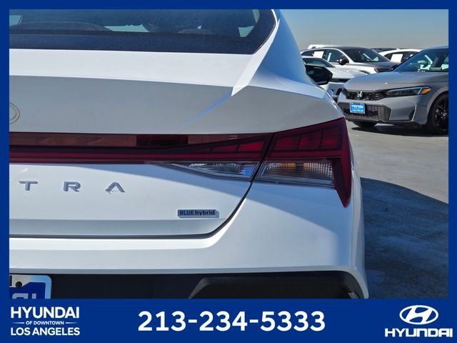 2025 Hyundai Elantra Hybrid Blue