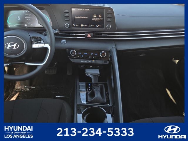 2025 Hyundai Elantra Hybrid Blue