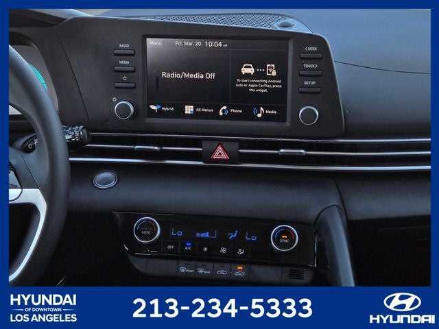 2025 Hyundai Elantra Hybrid Blue