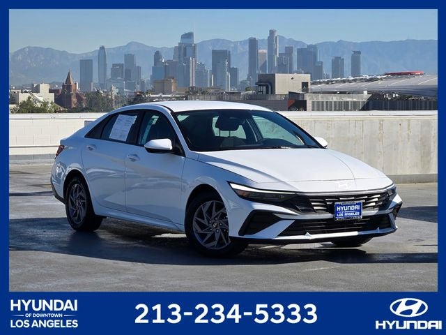 2025 Hyundai Elantra Hybrid Blue