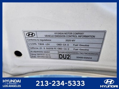 2025 Hyundai Elantra Hybrid Blue