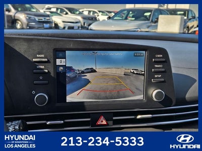 2025 Hyundai Elantra Hybrid Blue