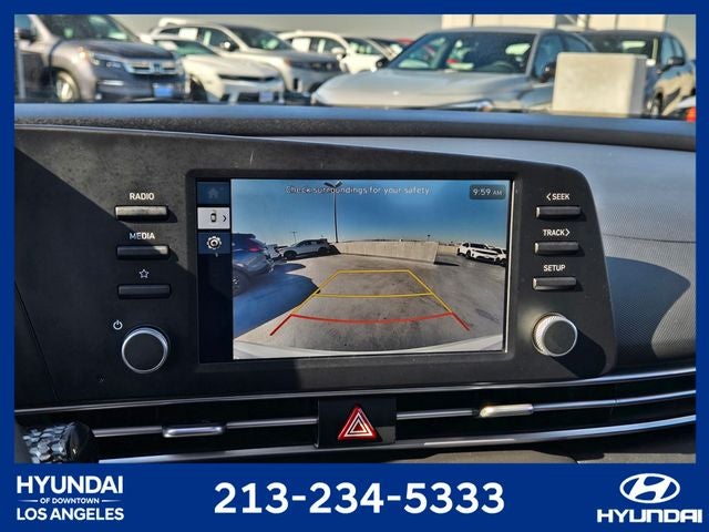 2025 Hyundai Elantra Hybrid Blue