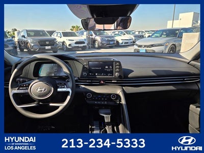 2025 Hyundai Elantra Hybrid Blue