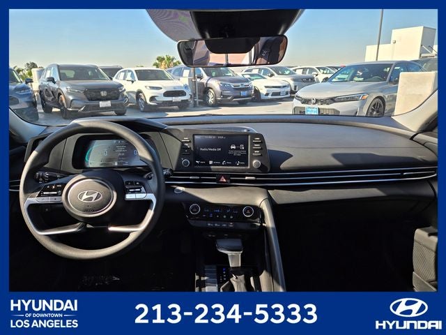 2025 Hyundai Elantra Hybrid Blue