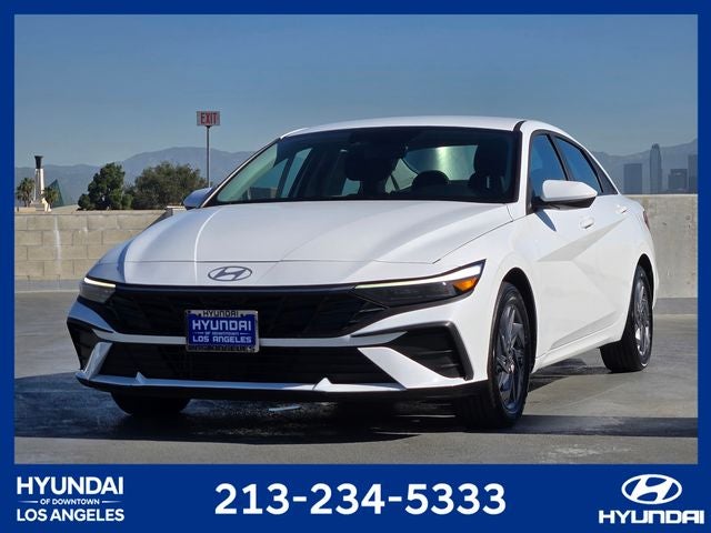 2025 Hyundai Elantra Hybrid Blue
