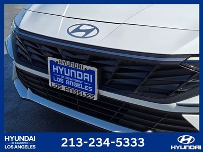2025 Hyundai Elantra Hybrid Blue