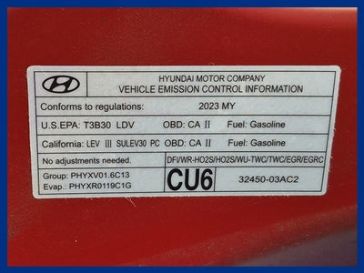 2023 Hyundai Elantra Hybrid Limited