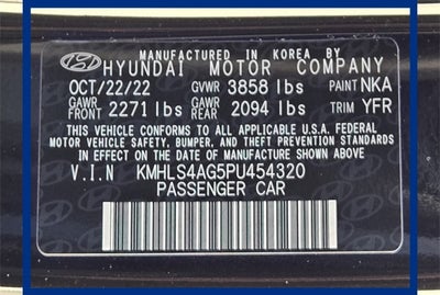 2023 Hyundai Elantra SEL