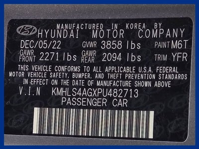 2023 Hyundai Elantra SEL