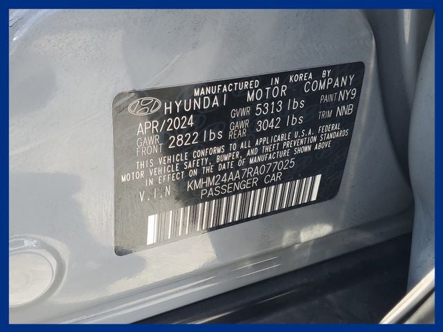 2024 Hyundai IONIQ 6 SE