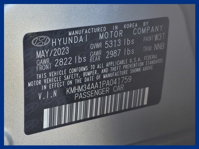 2023 Hyundai IONIQ 6 SEL