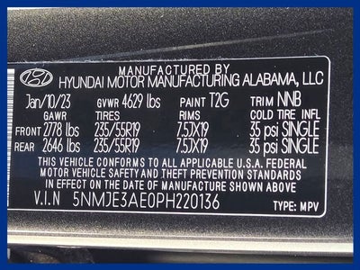 2023 Hyundai Tucson Limited