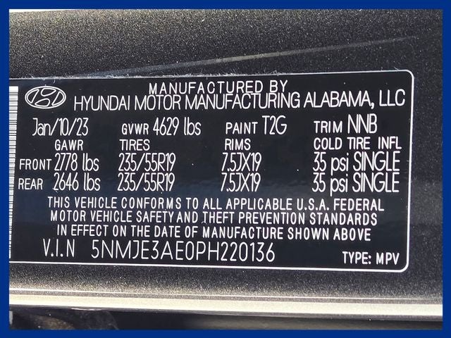 2023 Hyundai Tucson Limited