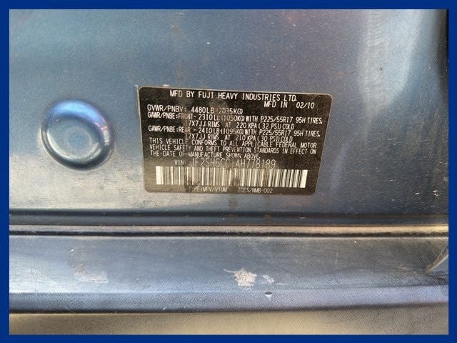 2010 Subaru Forester 2.5X Premium