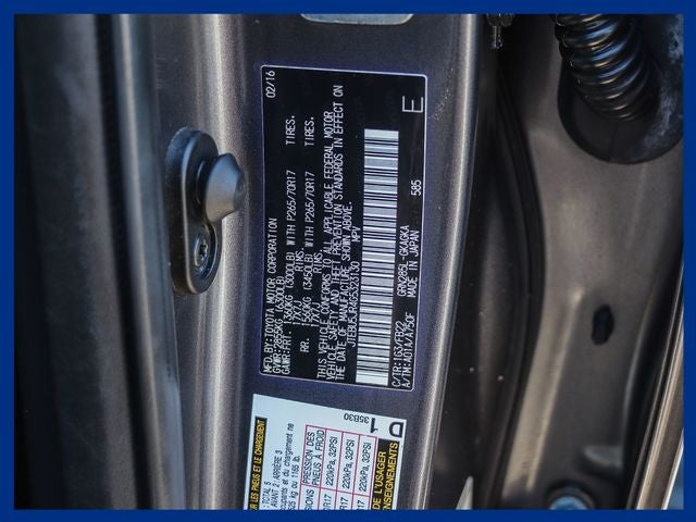 2016 Toyota 4Runner SR5