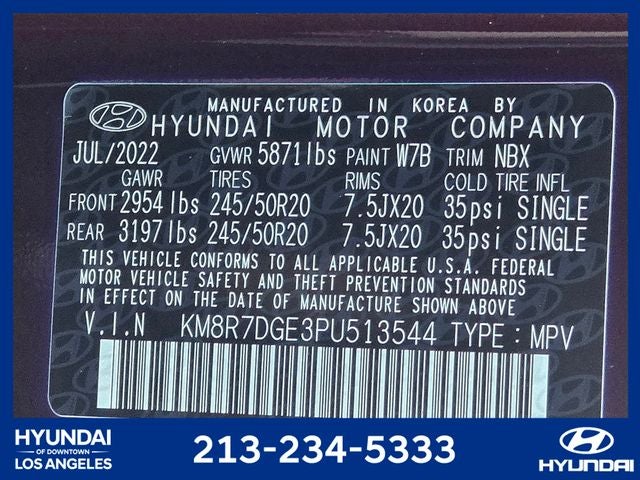 2023 Hyundai Palisade Calligraphy