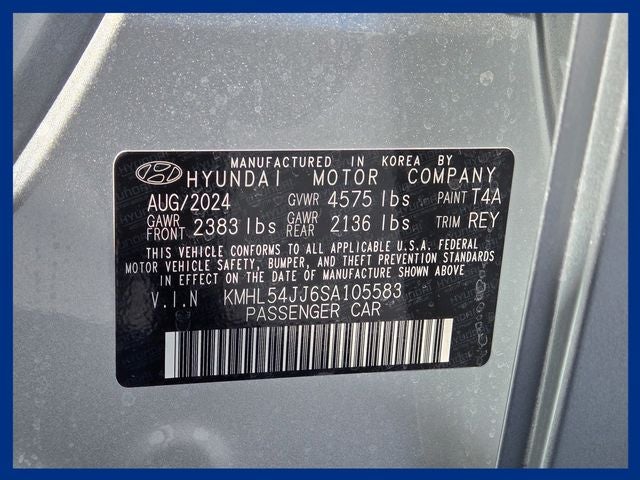 2025 Hyundai Sonata Hybrid Limited