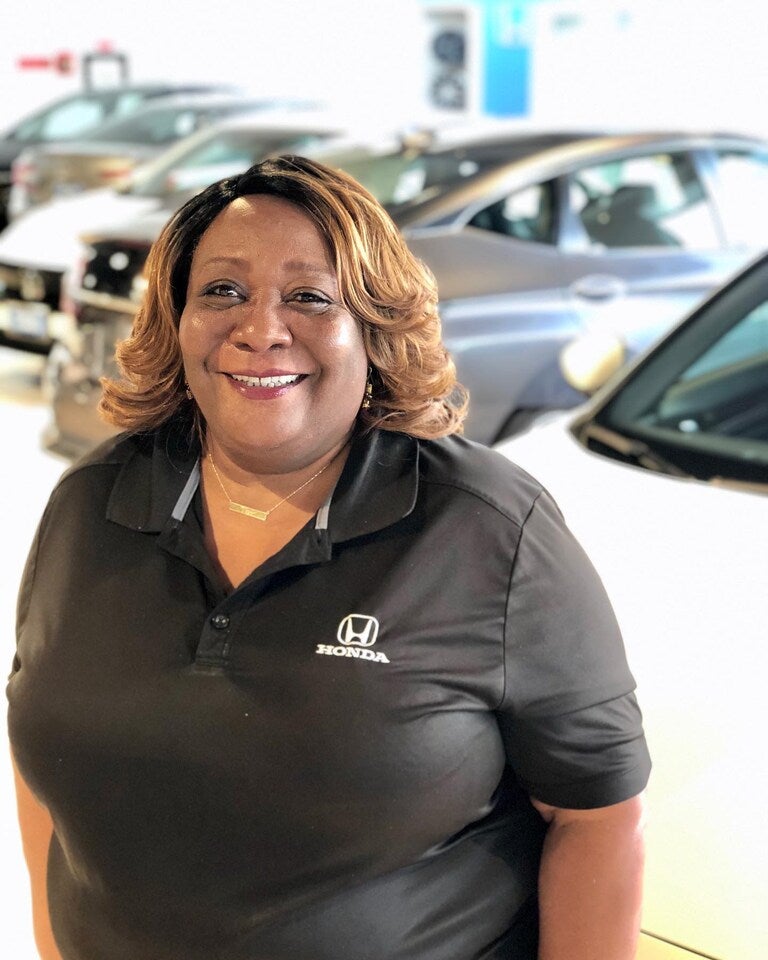 Smiling Employee at Honda of Downtown Los Angeles in Los Angeles CA