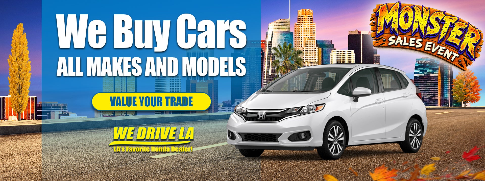 We Buy Cars at Honda DTLA