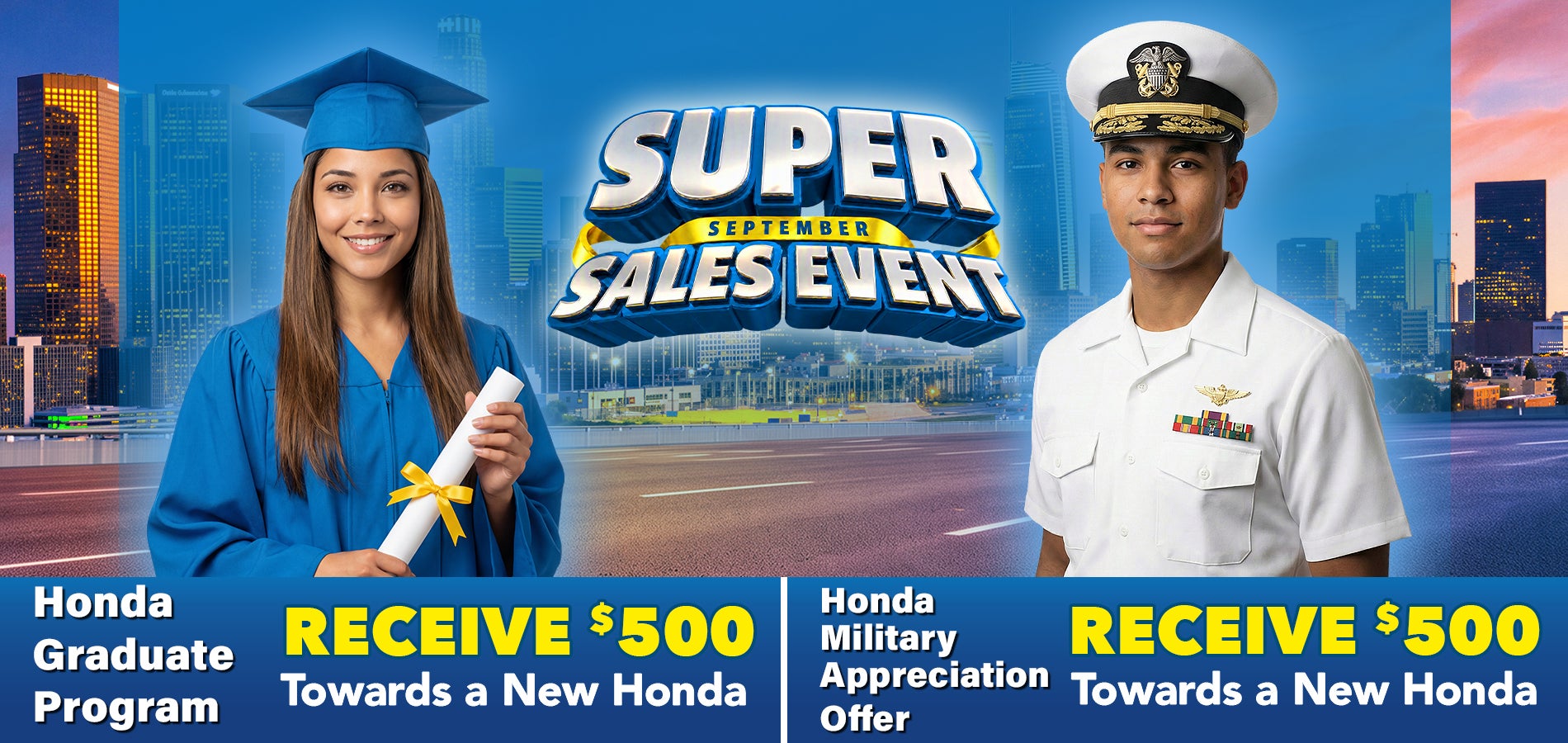 Honda Graduate and Military Appreciation Offer
