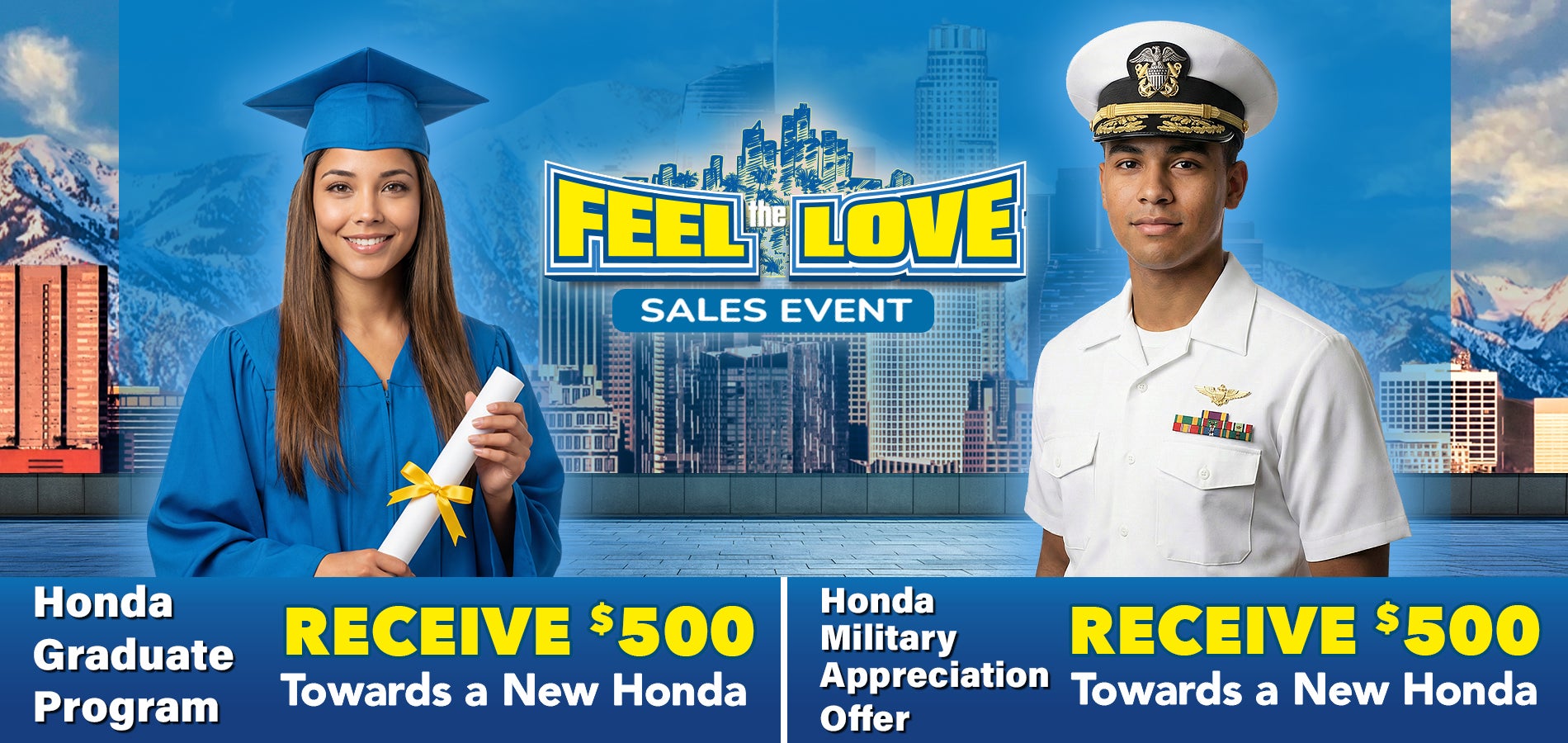 Honda Gradúate Program and Military Appreciation 