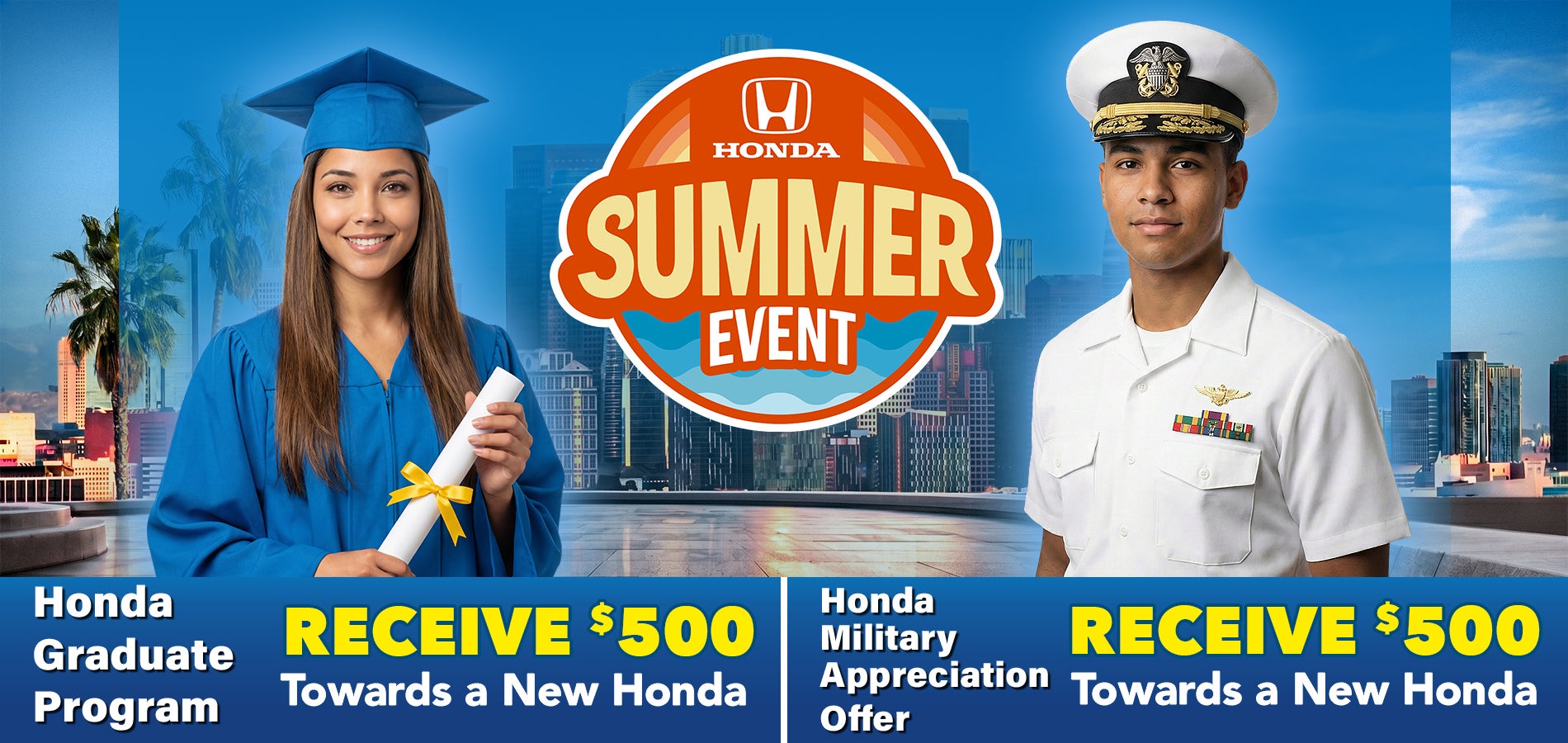 Honda Gradúate Program and Military Appreciation 