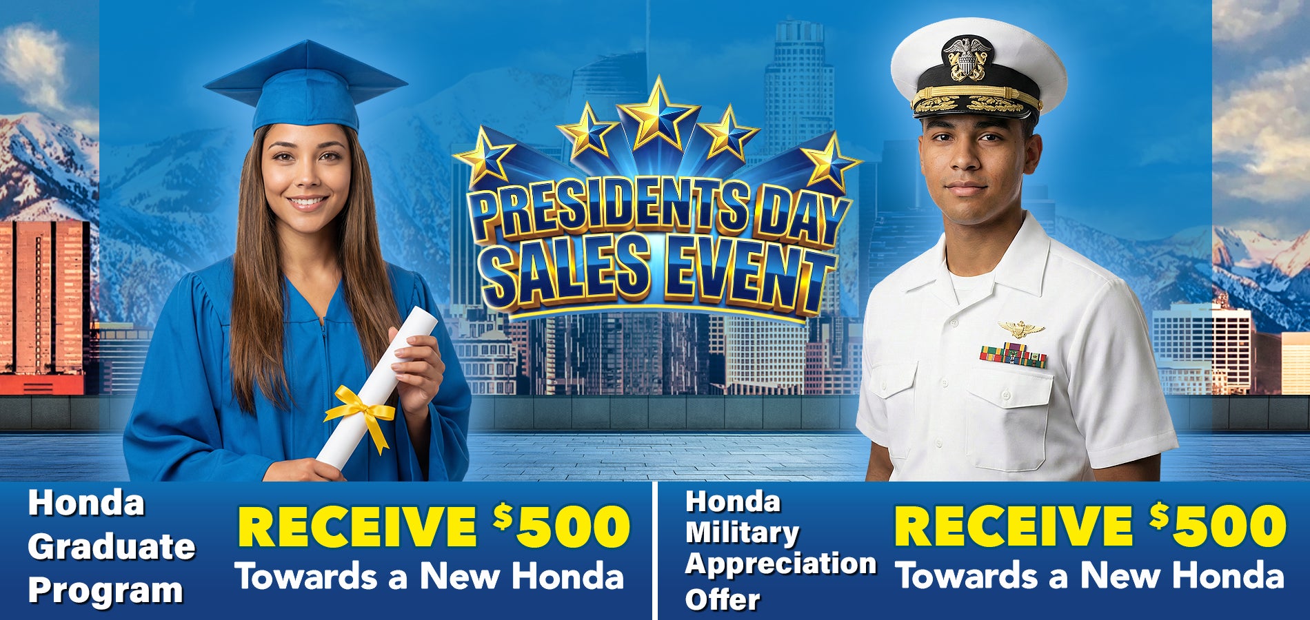 Honda Gradúate Program and Military Appreciation 