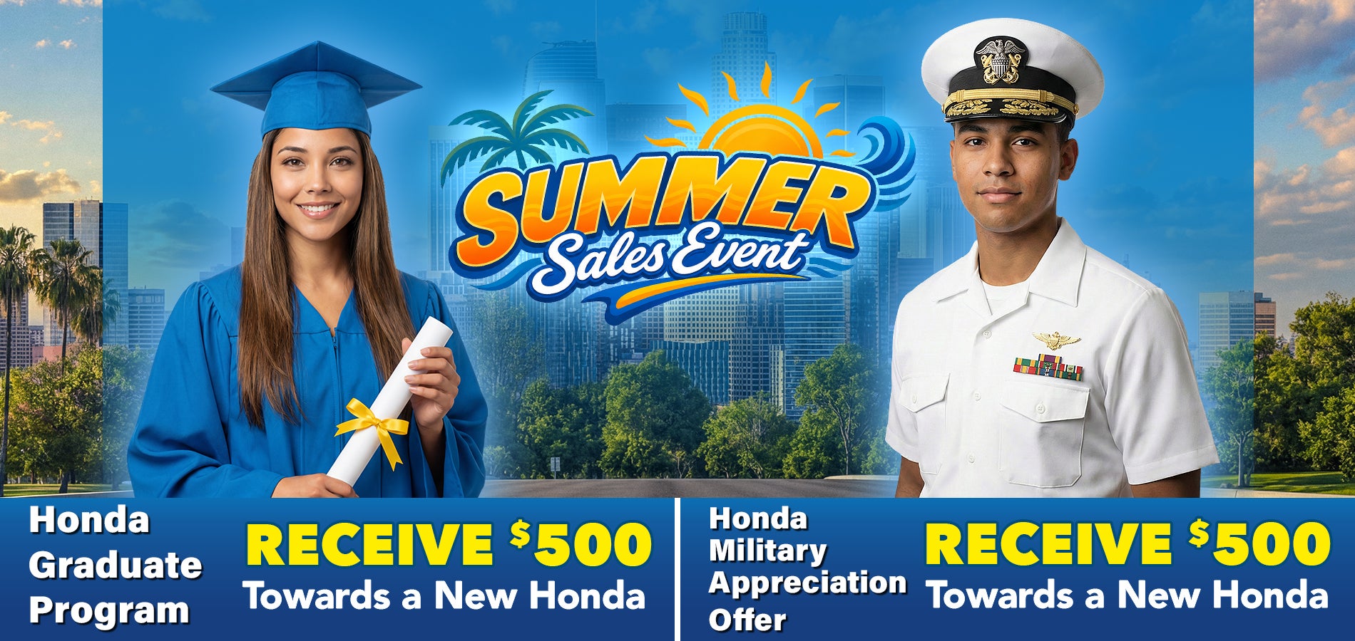 Honda Gradúate Program and Military Appreciation 