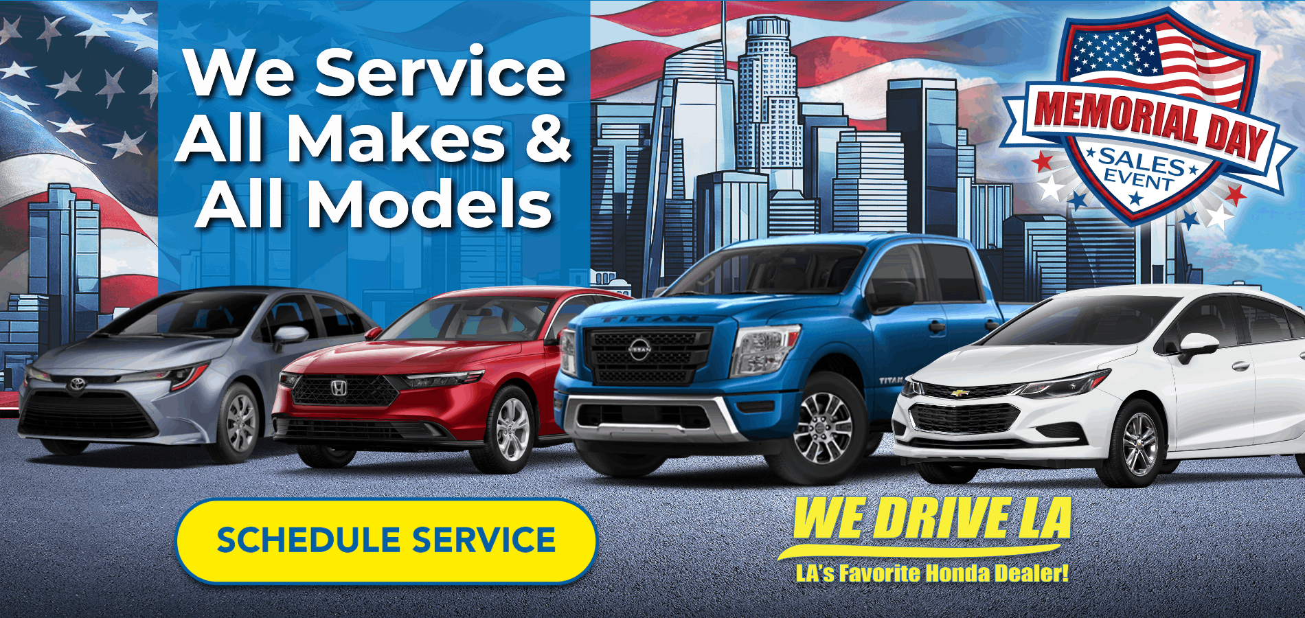 We Service All Makes & All Models
