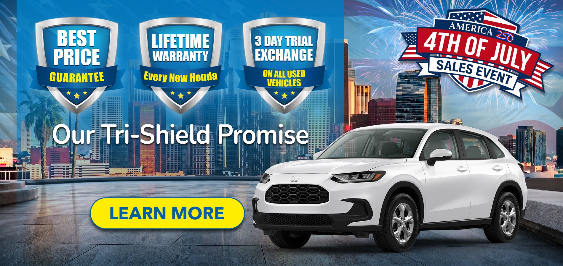 Honda DTLA Tri-Shield Promise
